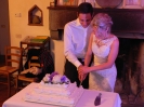 Taglio torta per matrimonio in toscana